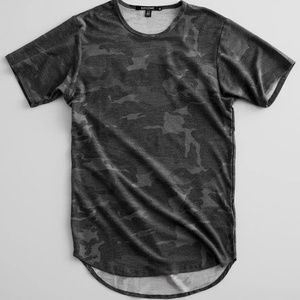 French Terry Camo T-Shirt RUSTIC DIME men’s size medium